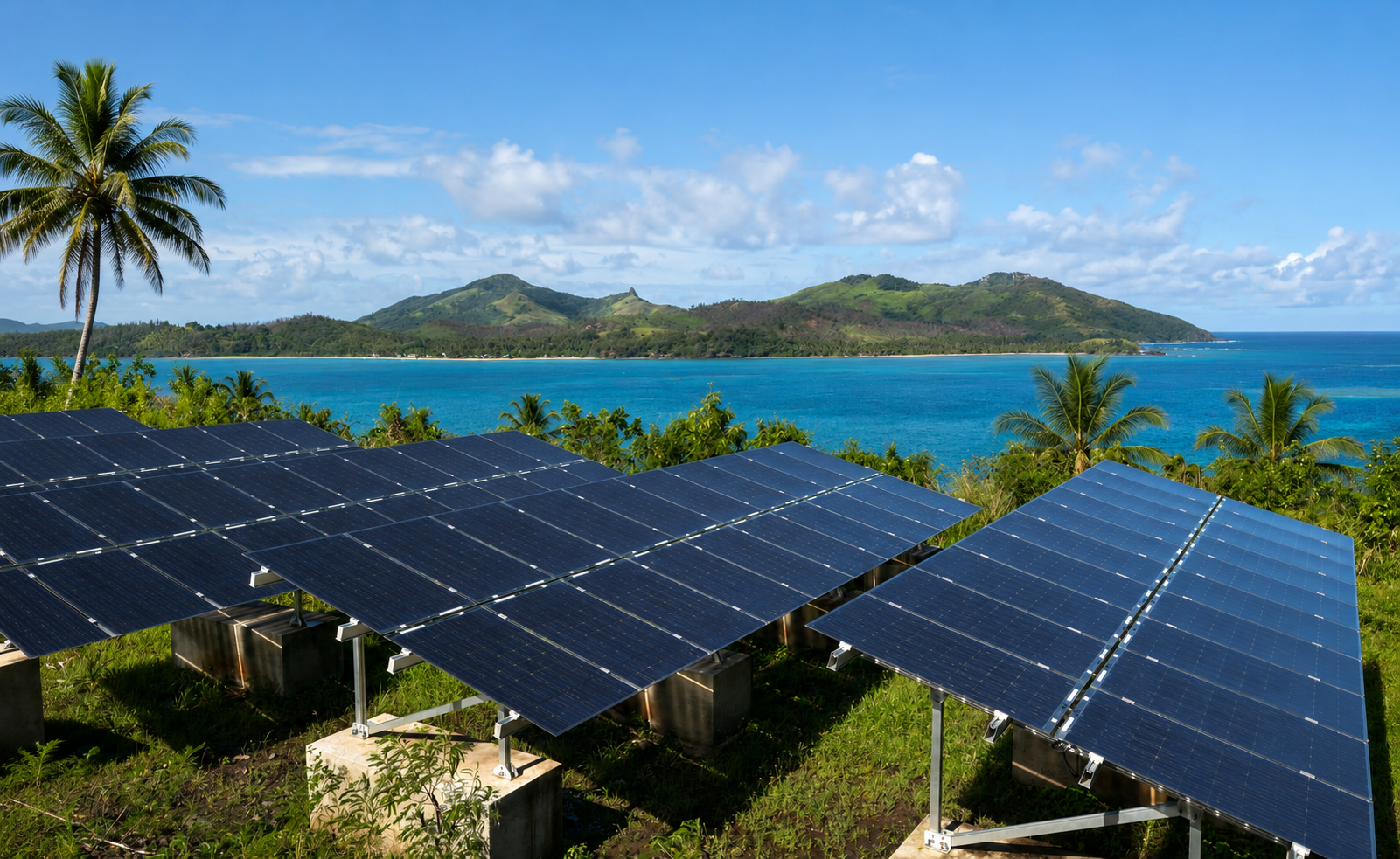 Recharge sur un réseau électrique insulaire